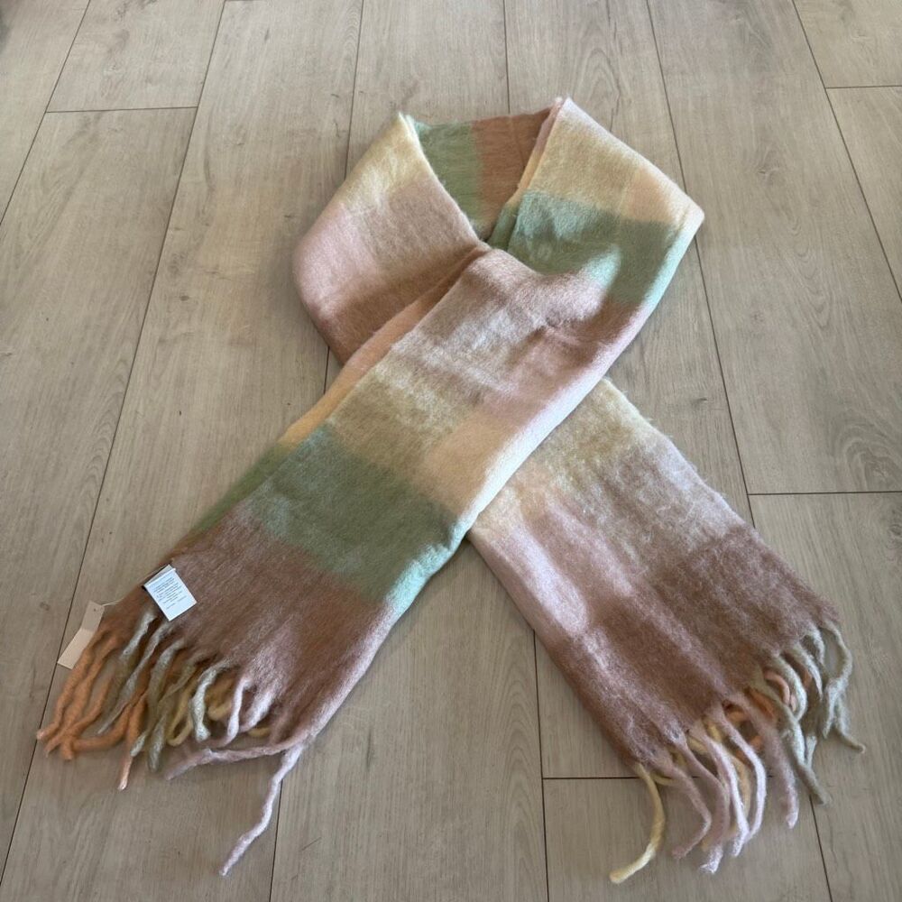MADEWELL Brushed Plaid Scarf size Os (B)
